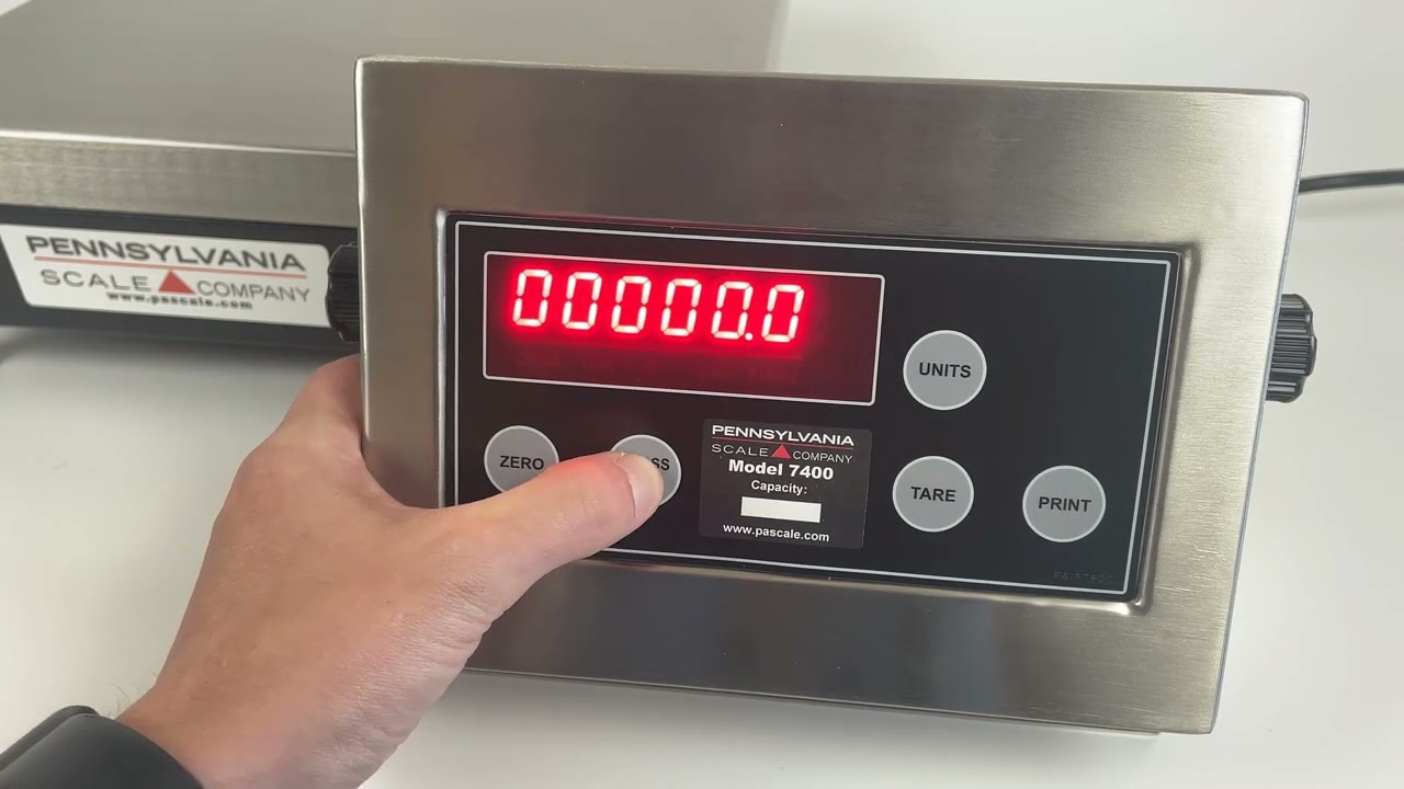 Model 7400 Calibration
