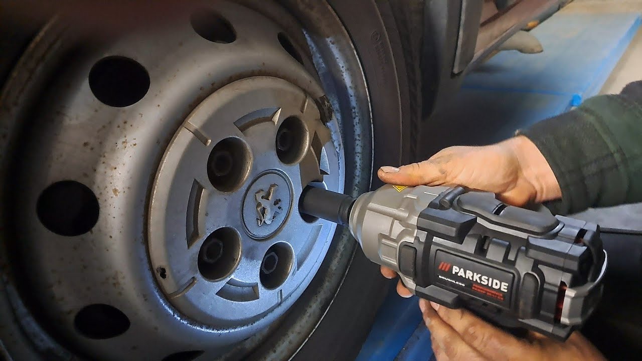 Parkside - Lidl cordless impact wrench test / Тест на Лидл акумулаторен ударен гайковерт (Парксайд)