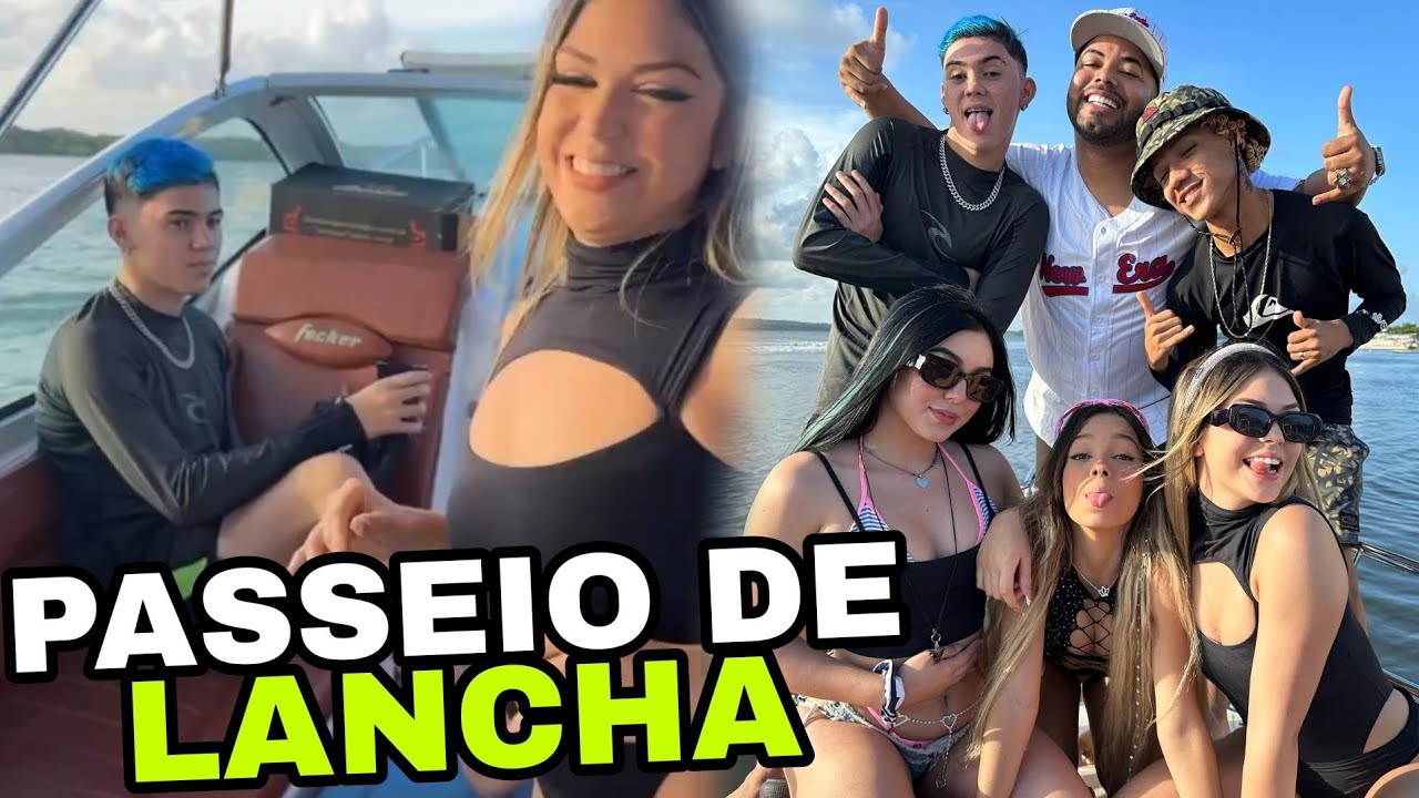 🔥 HYTALO SANTOS LEVA SUA TURMA PRA ANDAR LANCHA | KAMYLINHA | PEDRO | RAY | MC MELODY | ANDYN | EURO