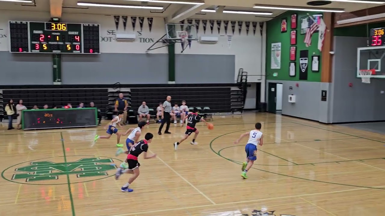 CYO Boys 8th Grade Division: St. Luke vs St. Bernard -Gold 1/4/26