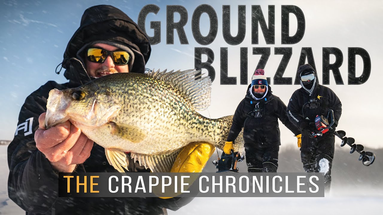 Prairie PIGS in a SUBZERO Ground Blizzard - The Crappie Chronicles (S6:E2)