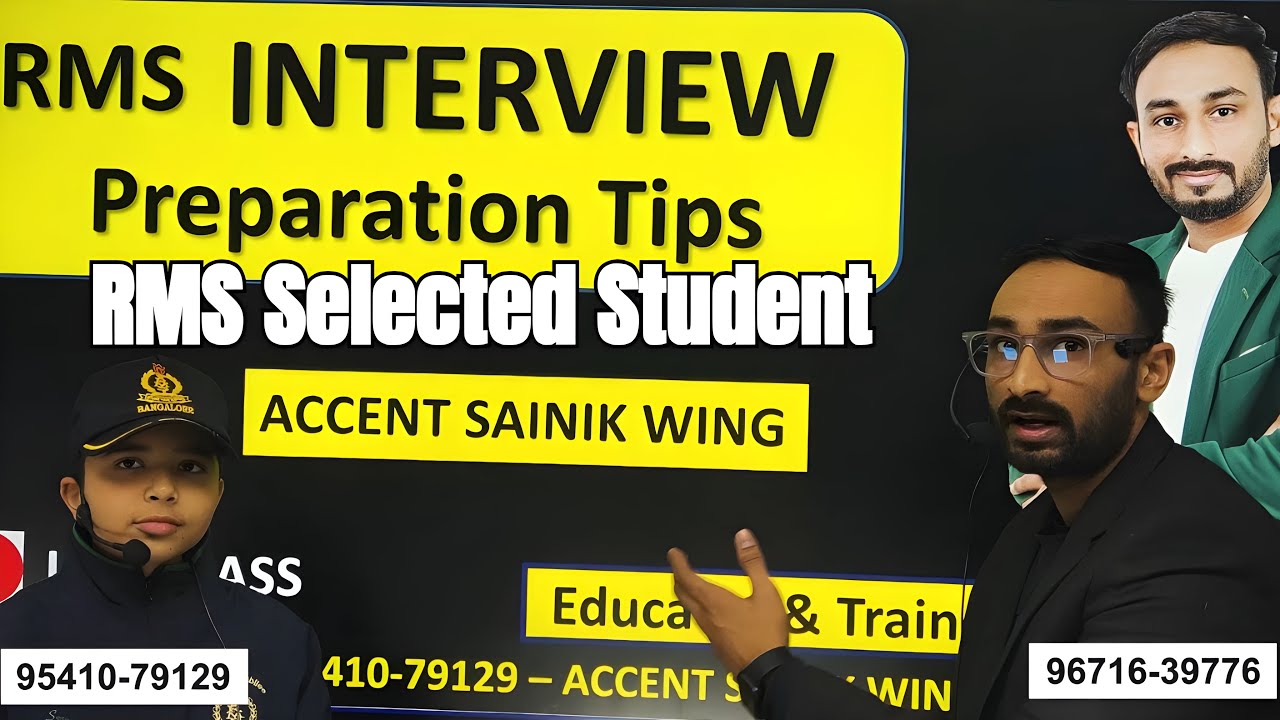RMS Interview | Class 6 & 9 | How to Prepare for RMS Interview | Military School Interview