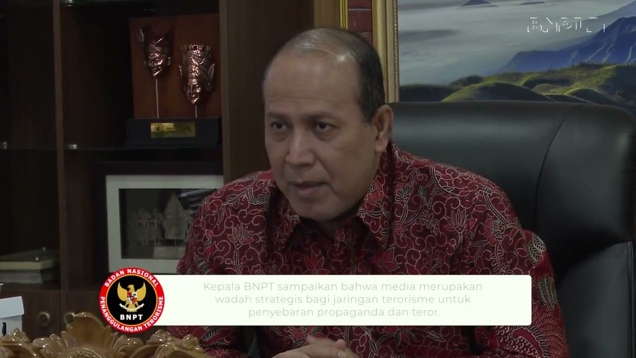 #BNPTTV #HUMASBNPTRI: Kepala BNPT Kami Butuh Dukungan Media Masa Dan Media Sosial