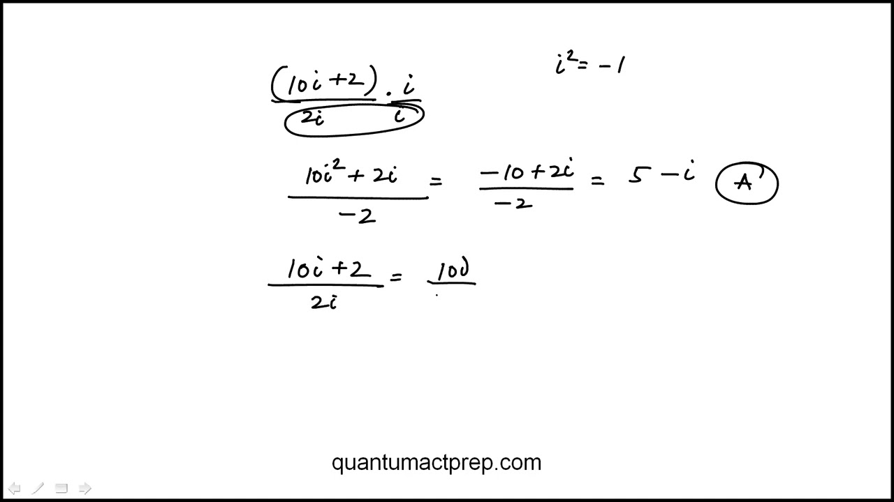 Question 15 2025 October ACT Test J08 Mathematics