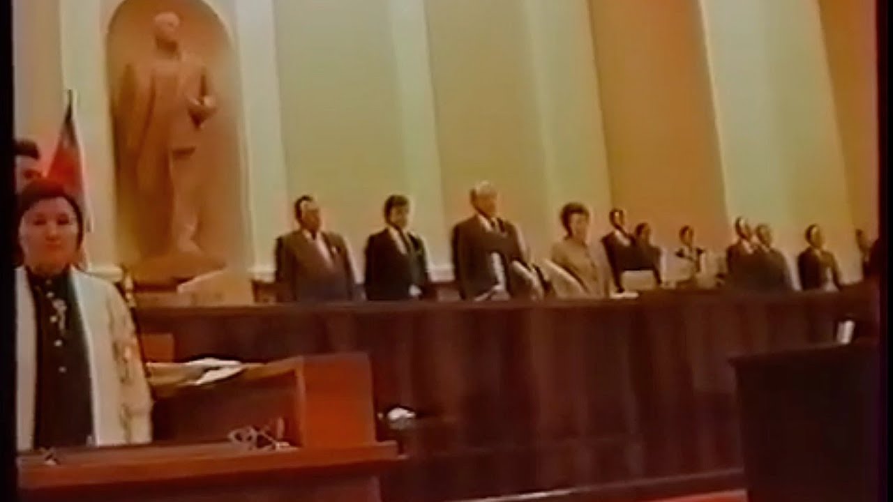RSFSR Congress 5 April 1991 Russian & RSFSR Anthem (30 Years Anniversary of Dissolution of USSR) 4K