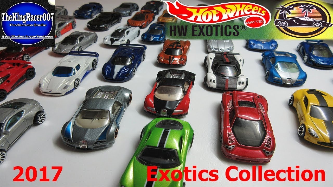 Hot Wheels Exotics Collection (2017 update)