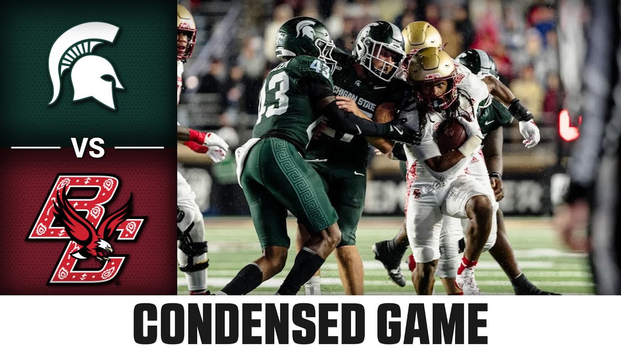 Michigan State vs. Boston College Condensed Game | 2024 ACC Football