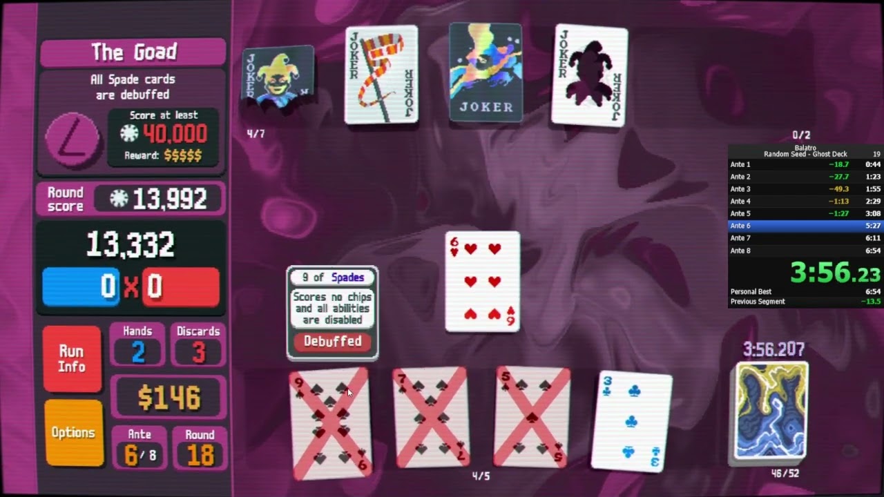 Balatro RS Skipless Ghost White Stake 6:00.283