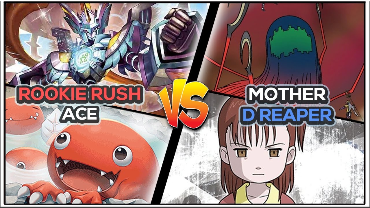 Rookie Rush ACE vs Mother D Reaper • BT20 Gameplay | DCGO | Digimon TCG