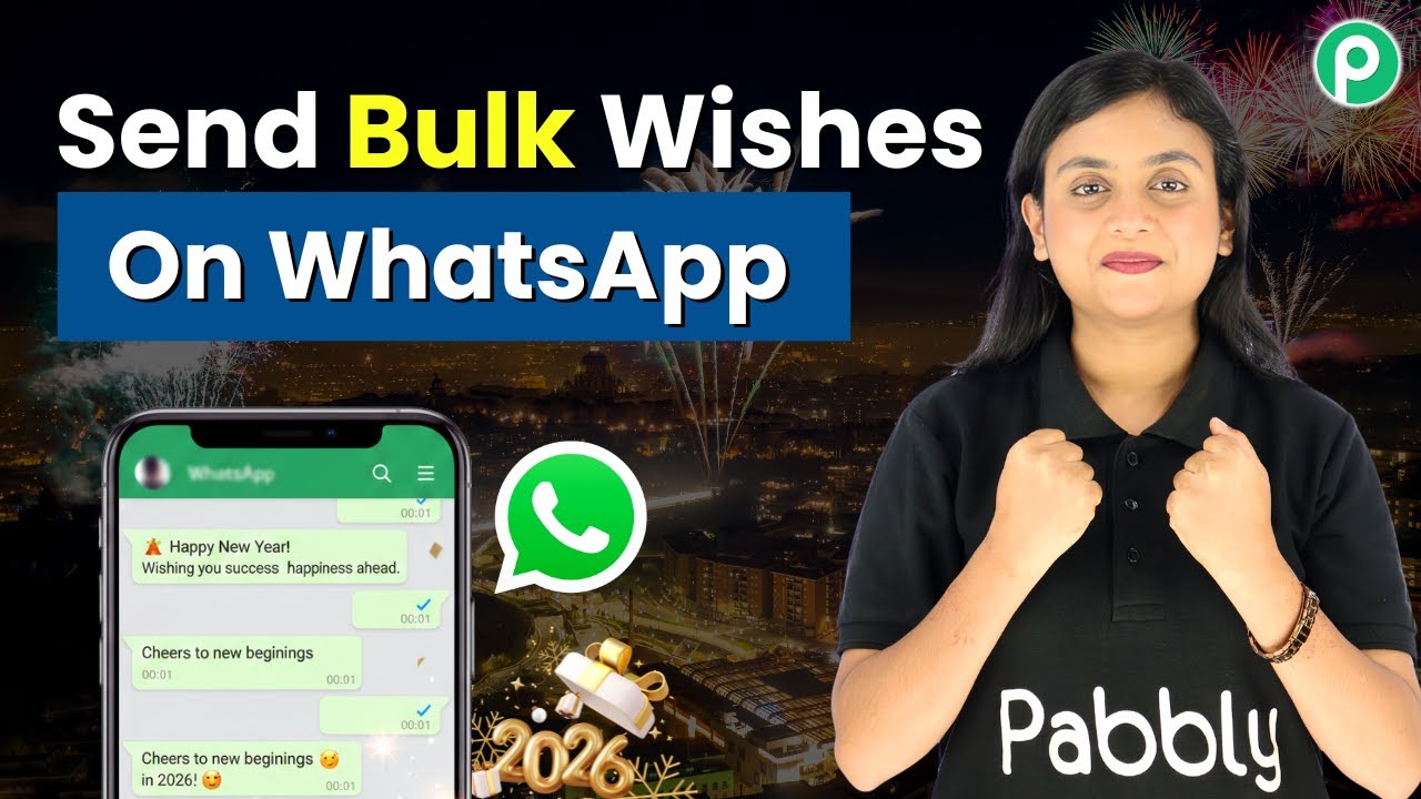Send Bulk New Year Wishes on WhatsApp WITHOUT Getting Blocked!