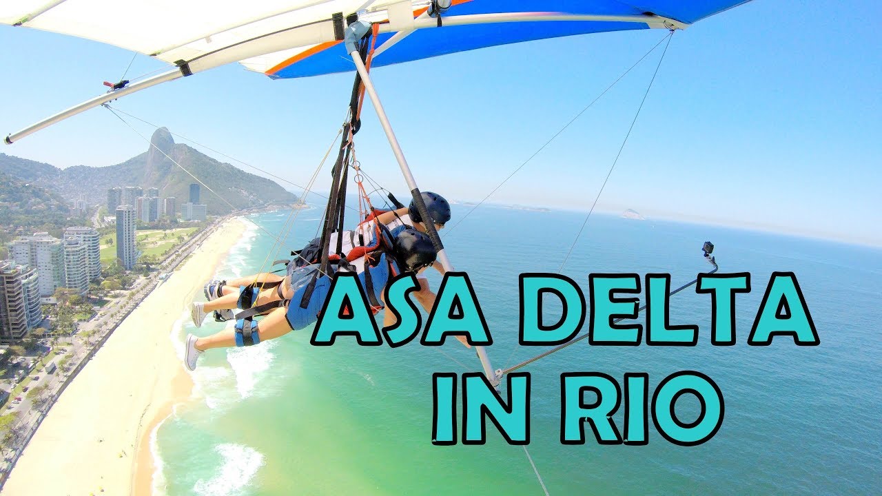 O VOO MAIS LINDO DE ASA DELTA NO RIO DE JANEIRO