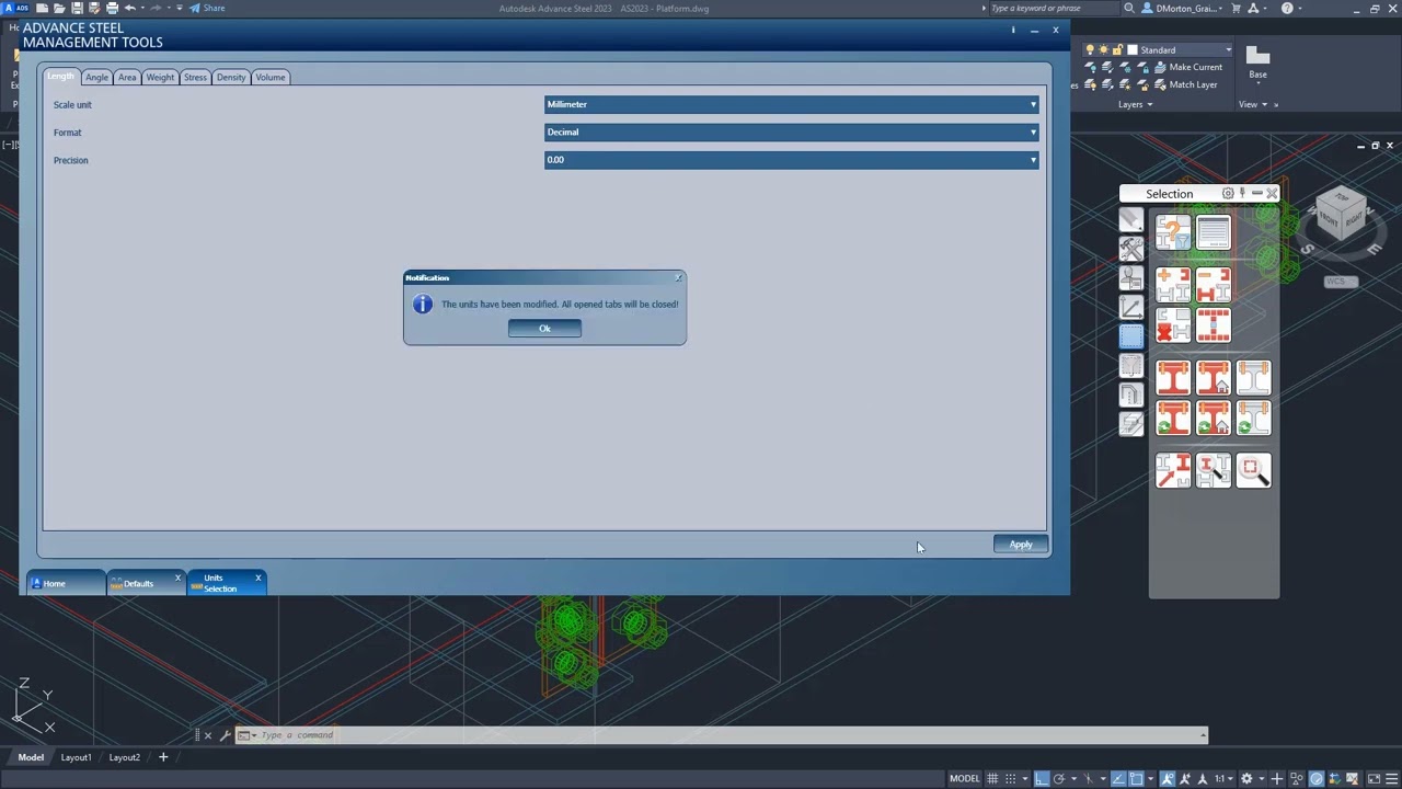 Advance Steel Checking : Steel Construction Technical Checking