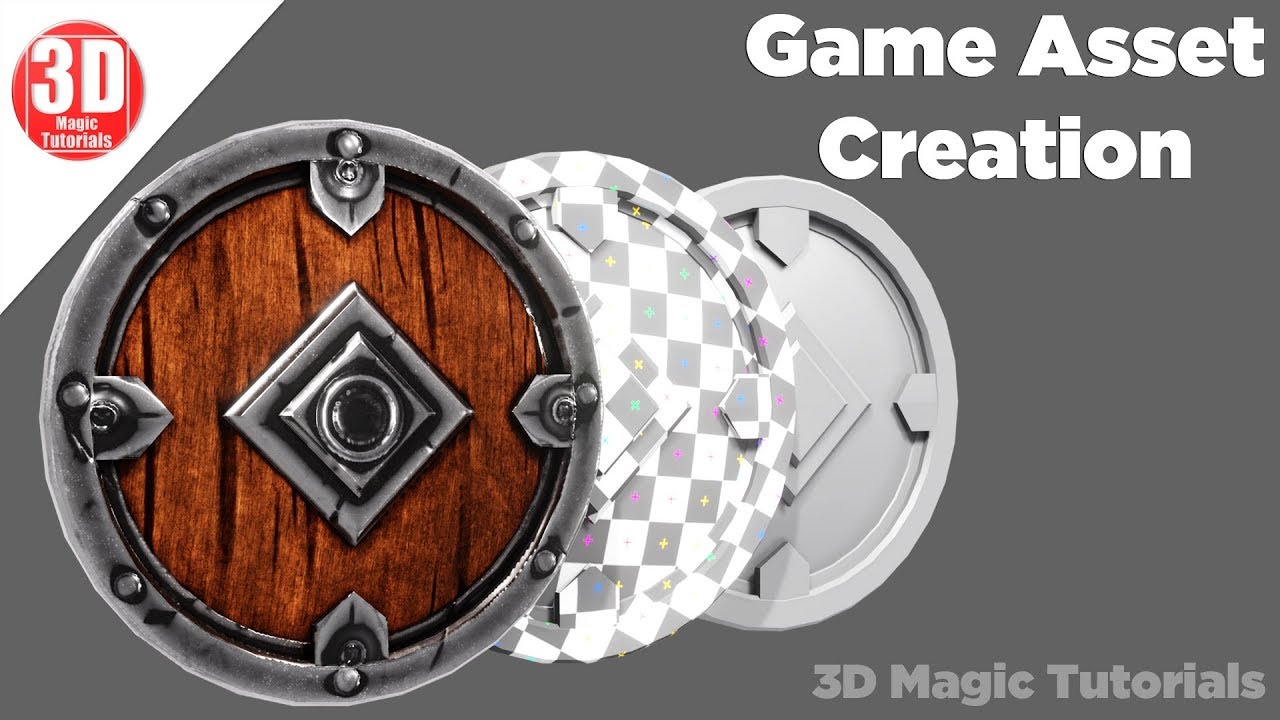 Blender Tutorial - Stylized Game Asset Creation | Sculpting + Texturing