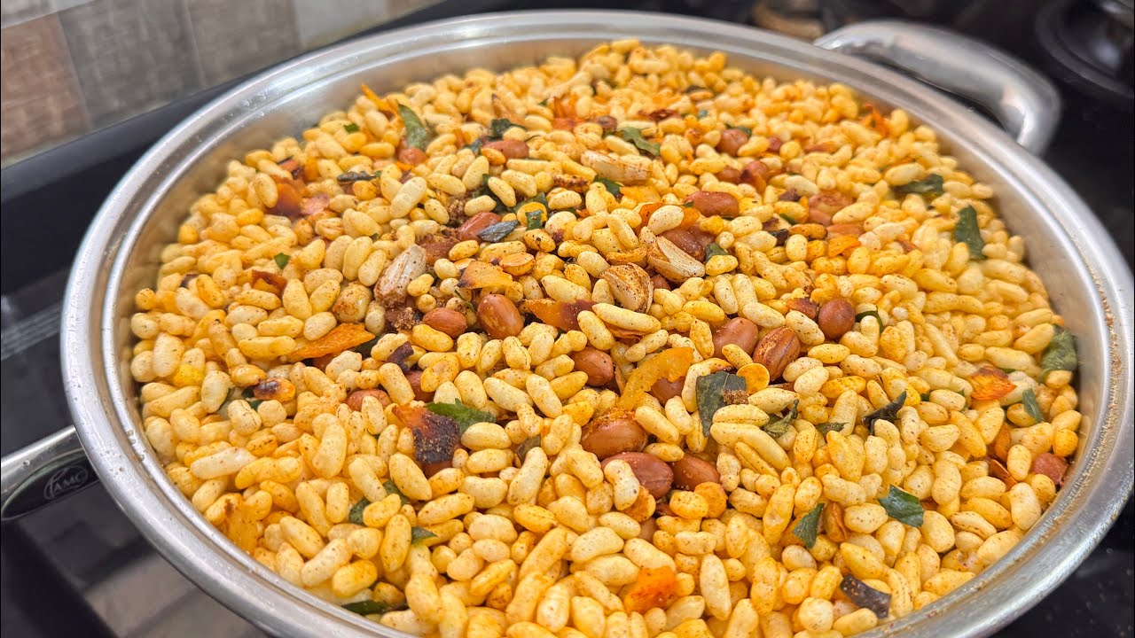 Masala murmura || spicy puffed rice