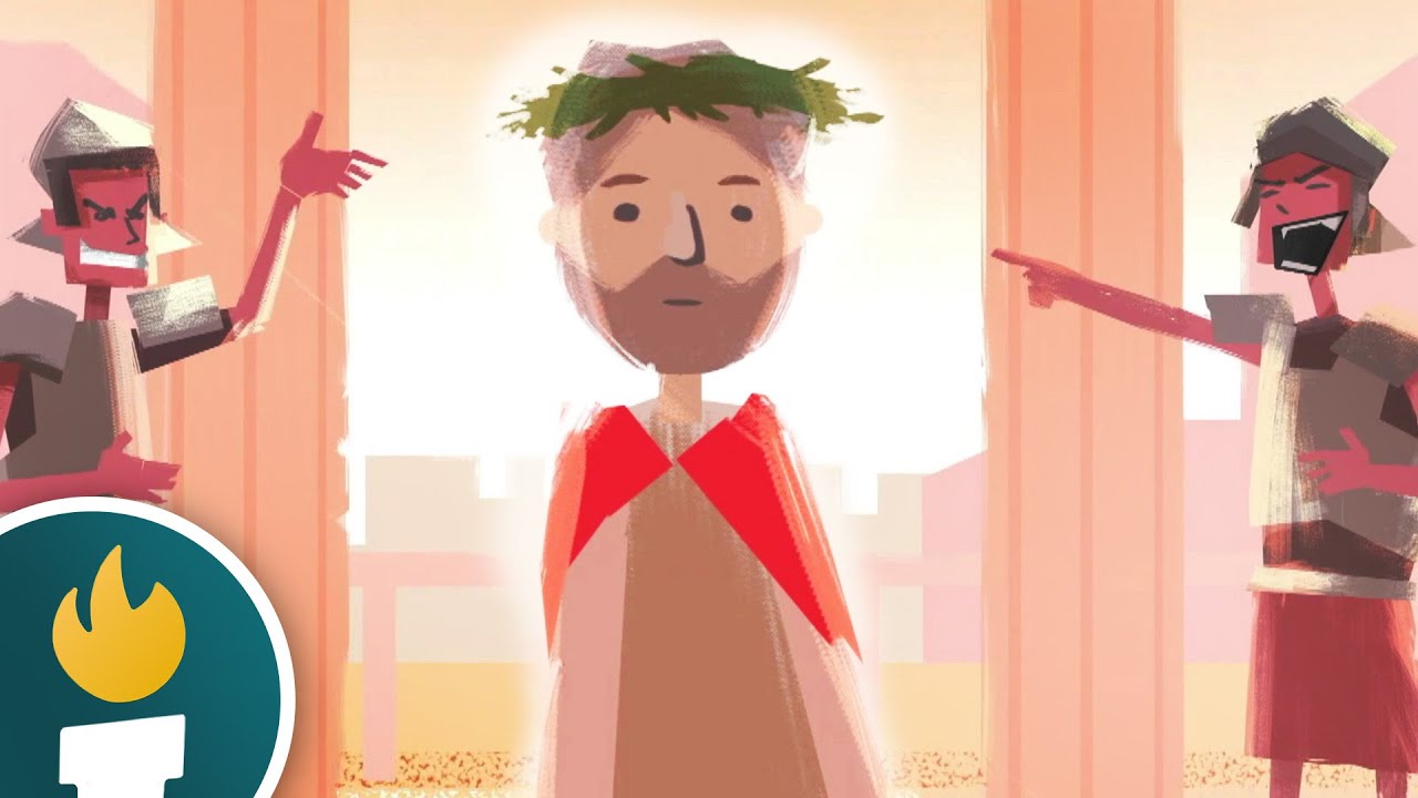Jesus&rsquo; Death On The Cross | Animated Bible Story For Kids