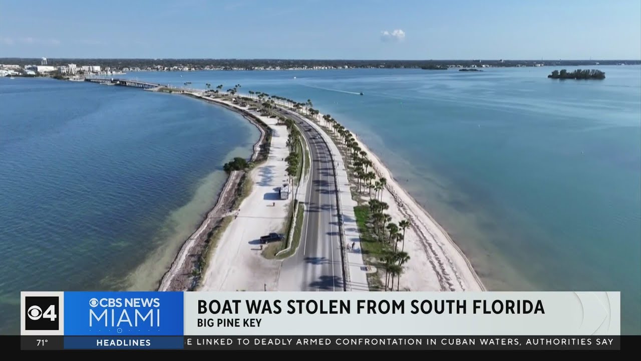 Speedboat in Cuban water confrontation was stolen from South Florida, authorities say
