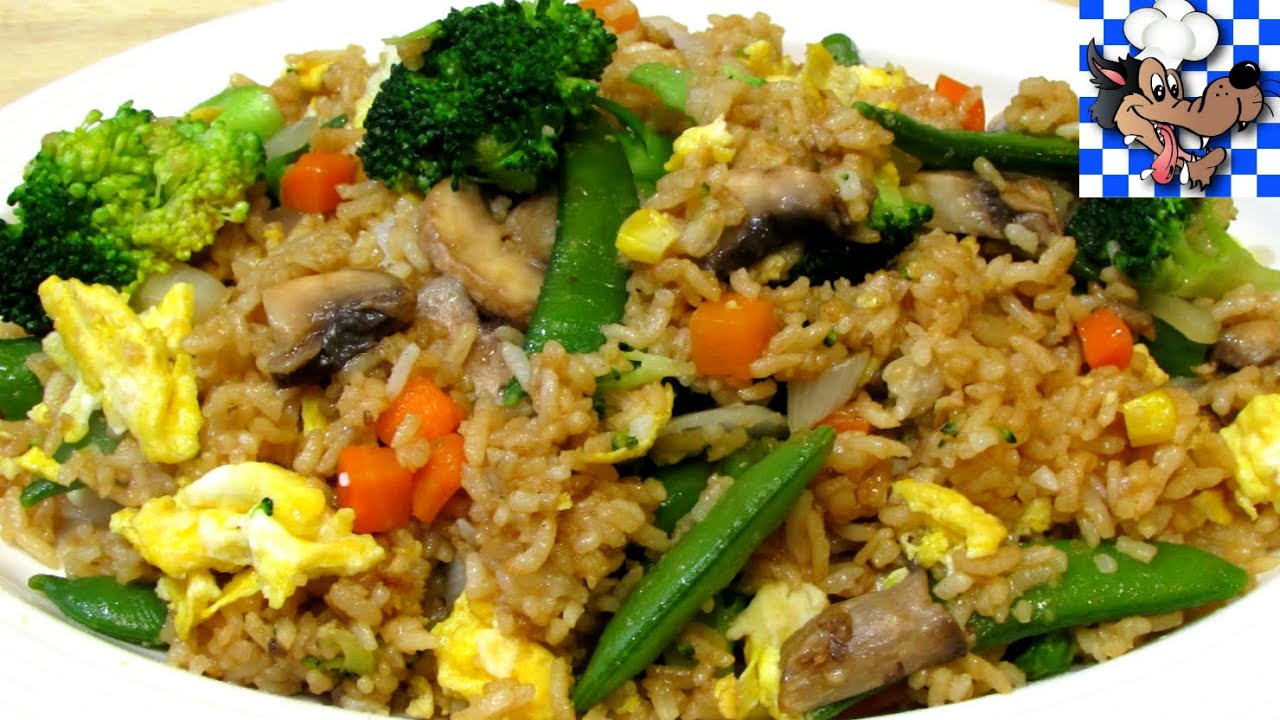 How to make Fried Rice - Vegetable Fried Rice - Chinese Recipe