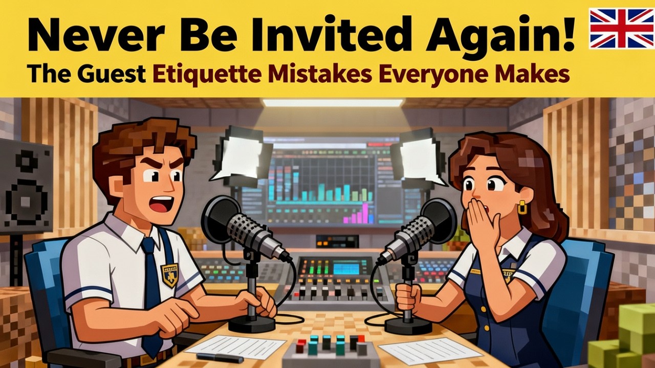 English Speaking Practice: Never Be Invited Again! The Guest Etiquette Mistakes Everyone Makes