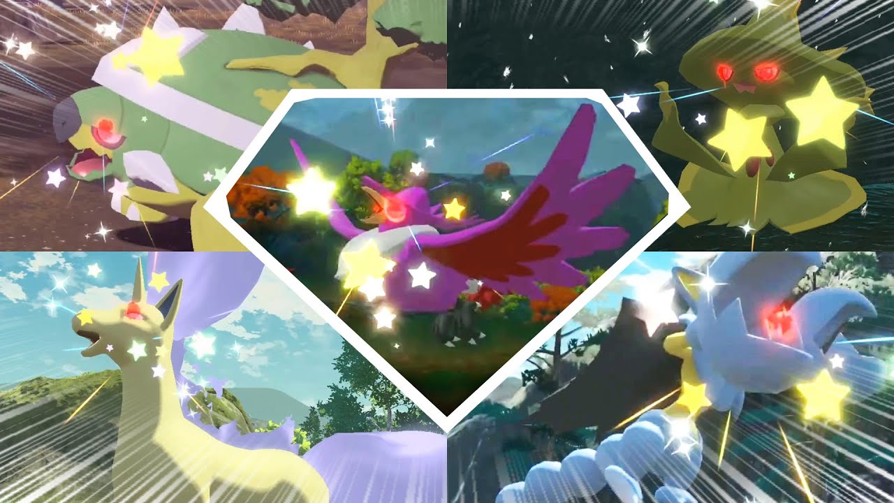 ВСЕ БЛЕСТЯЩИЕ АЛЬФА-РЕАКЦИИ в Pokemon Legends Arceus