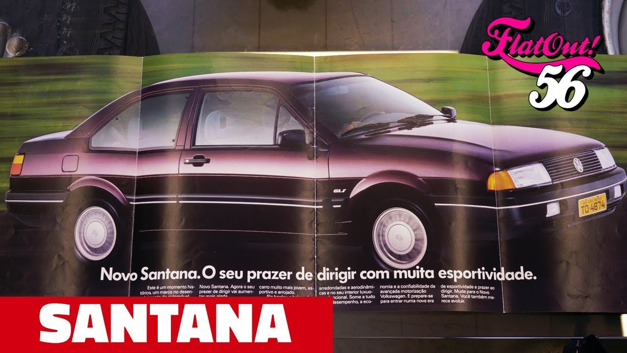 SANTANA: A HISTÓRIA DO 1º VW DE LUXO DO BRASIL!