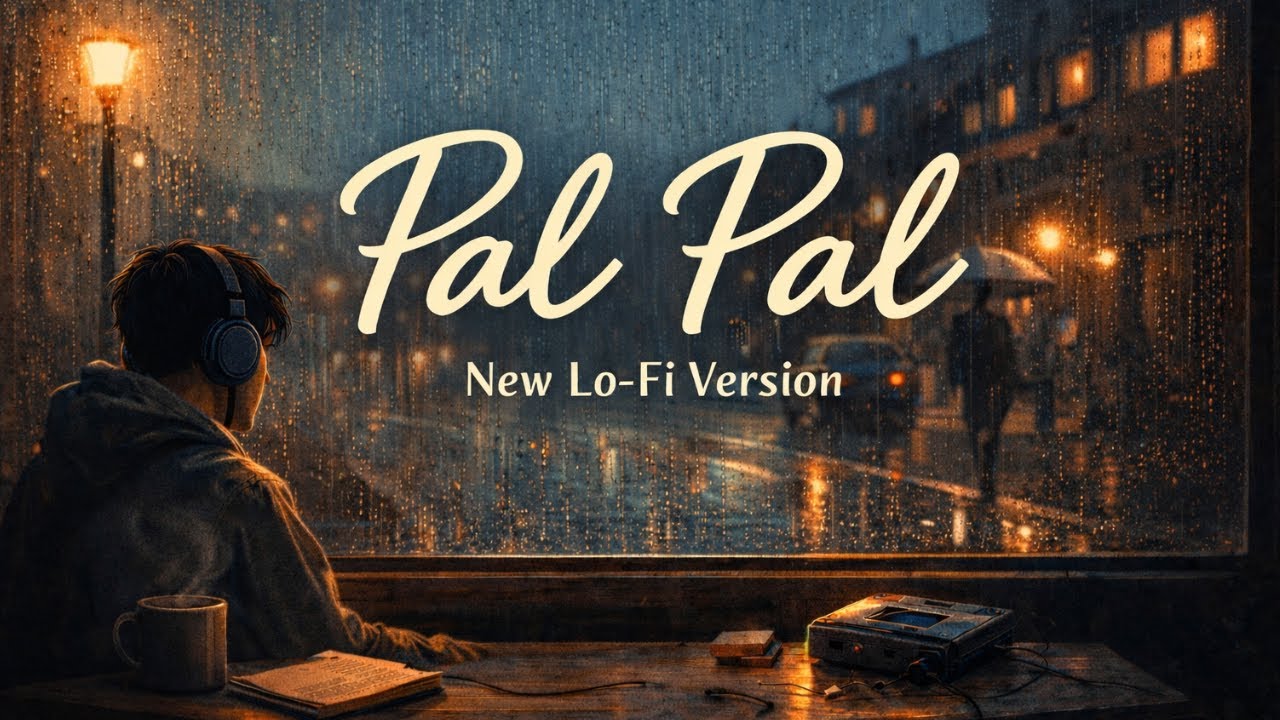Pal Pal – New Lo-Fi Version | Rainy Night Sad Song | Hindi LoFi  | Pal Pal SONG