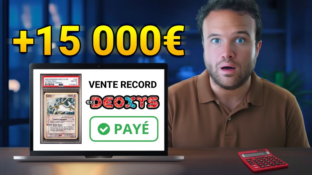 6 ventes RECORD du bloc EX Pokémon (jusqu’à 15 000€) 💎