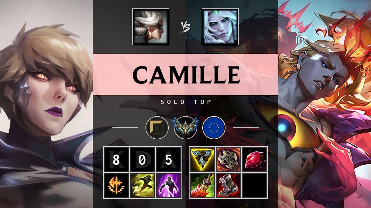 Camille Top vs Viego - EUW Challenger Patch 25.16
