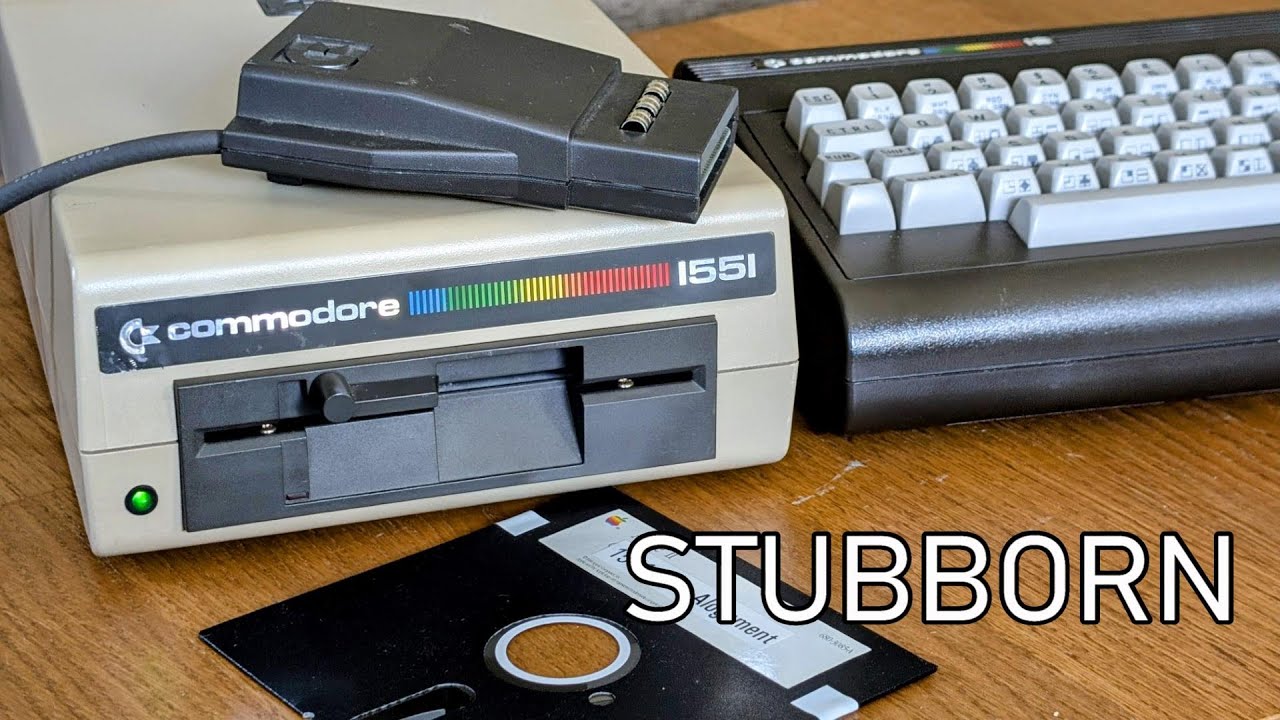 I tried to save this rare floppy drive (Commodore 1551)