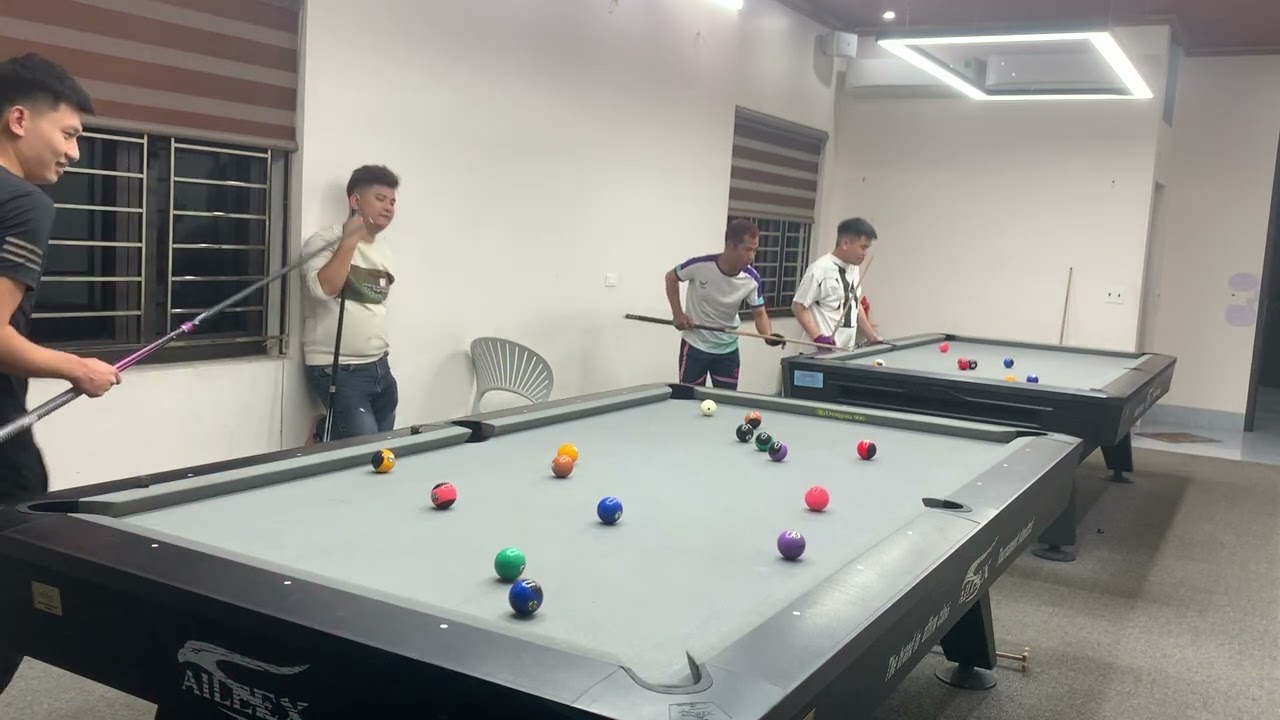 Trận Chiến Bi a Đêm Giao Thừa Cùng phương hữu phòng của tới tồ tề p2