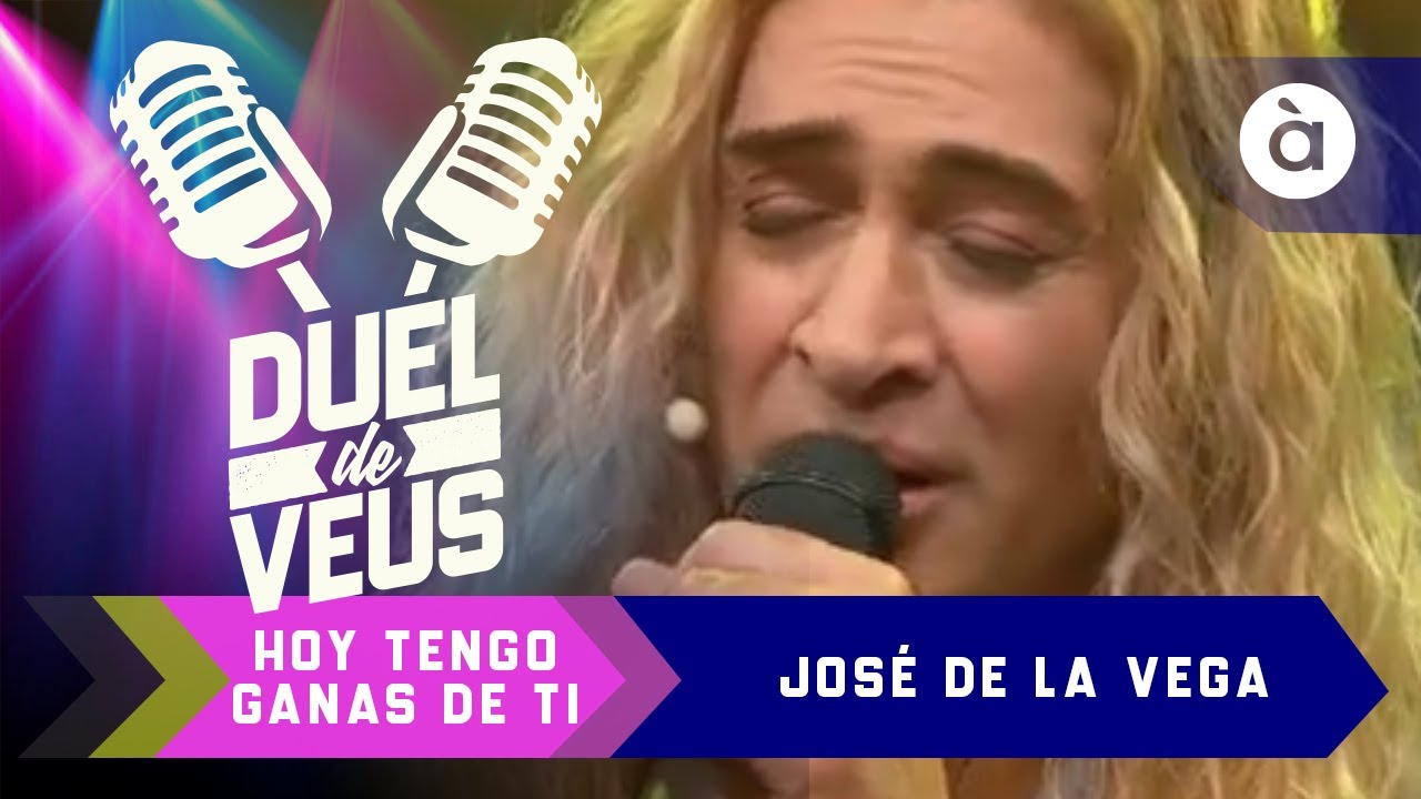 José de la Vega interpreta ‘Hoy tengo ganas de ti’, d'Alejandro Fernández - Duel de Veus