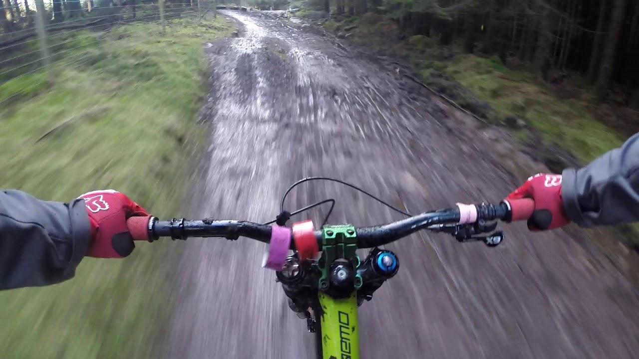 The GAP (Glencullen Adventure Park) Round 2 Downhill League, race run