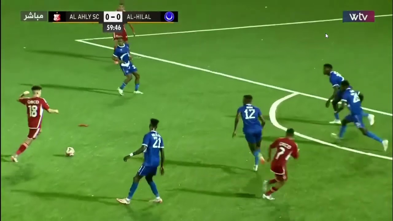 الهلال يهزم اهلي بنغازي علي ارضه بهدف المتالق جان كلود - ملخص