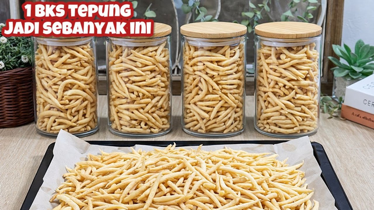 CEPET HABIS NYA SELALU JADI KUE LEBARAN TERFAVORIT BANGET MODAL 5 BAHAN STIK KEJU 