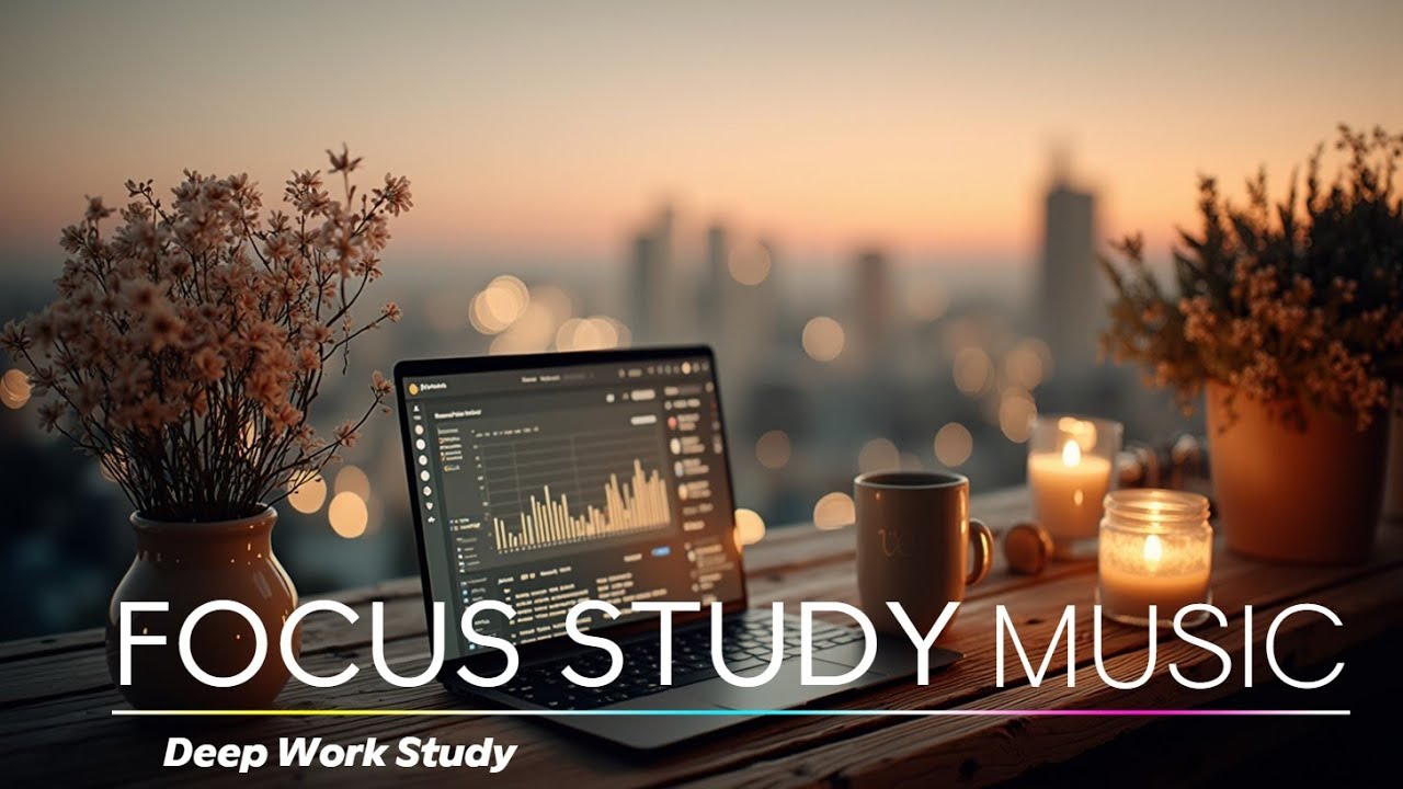 Focus Ambient Music | Cinematic Study Vibes ~ Evening Chill & Deep Concentration Zone Flow