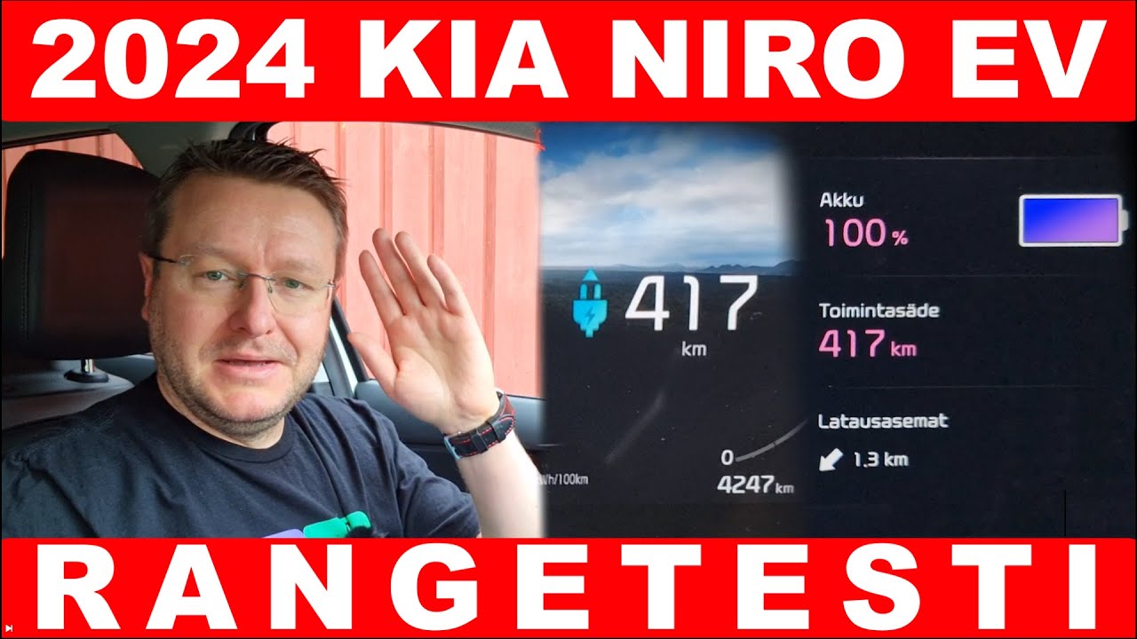 Kia Niro EV RANGETESTI
