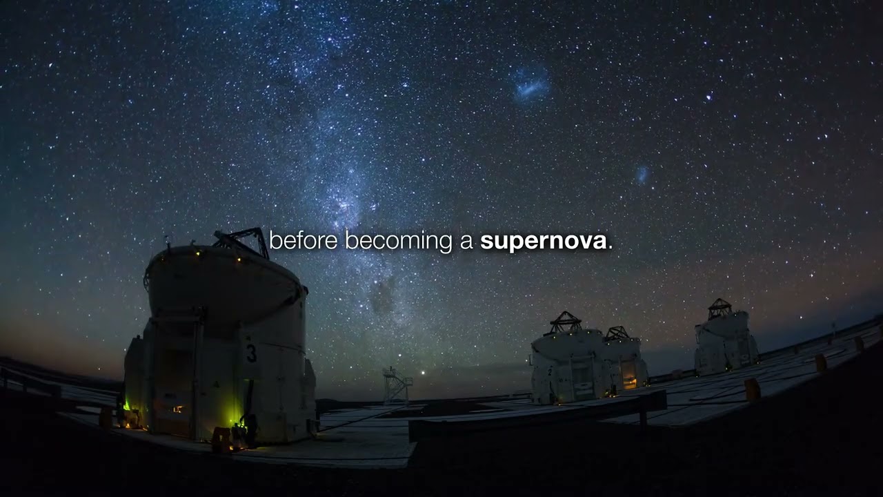 First zoomed-in picture of an extragalactic star