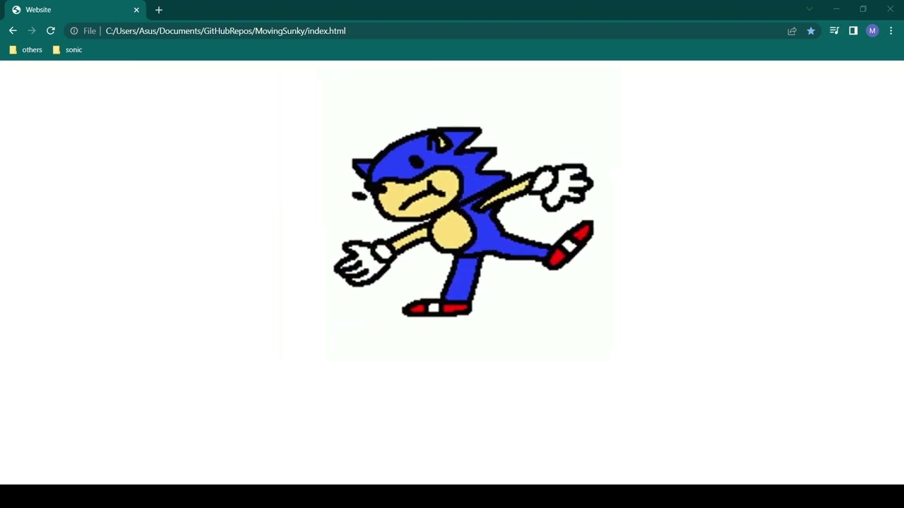I'm learning HTML with sunky