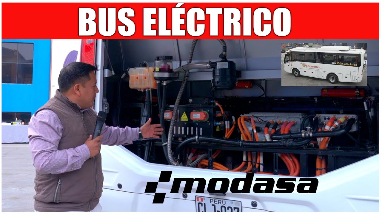 BUS 100% eléctrico para la Minería | Made in Perú | MODASA