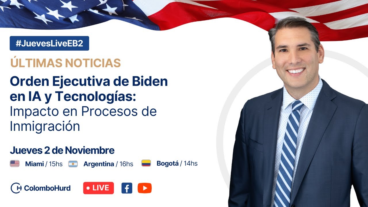 Orden Ejecutiva de Biden en IA y Tecnologías: Impacto en Procesos de Inmigración.