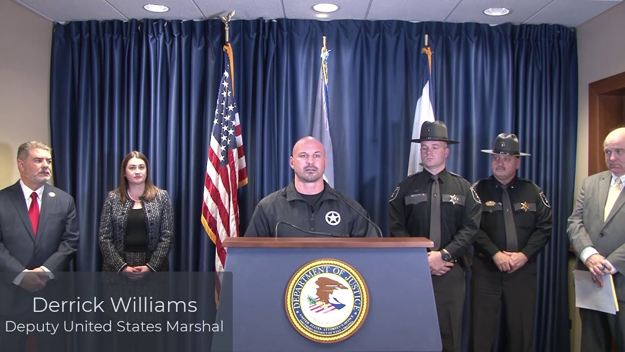 U.S. Attorney Thompson and Law Enforcement Officials Announce Capture of Sex Trafficking Fugitive
