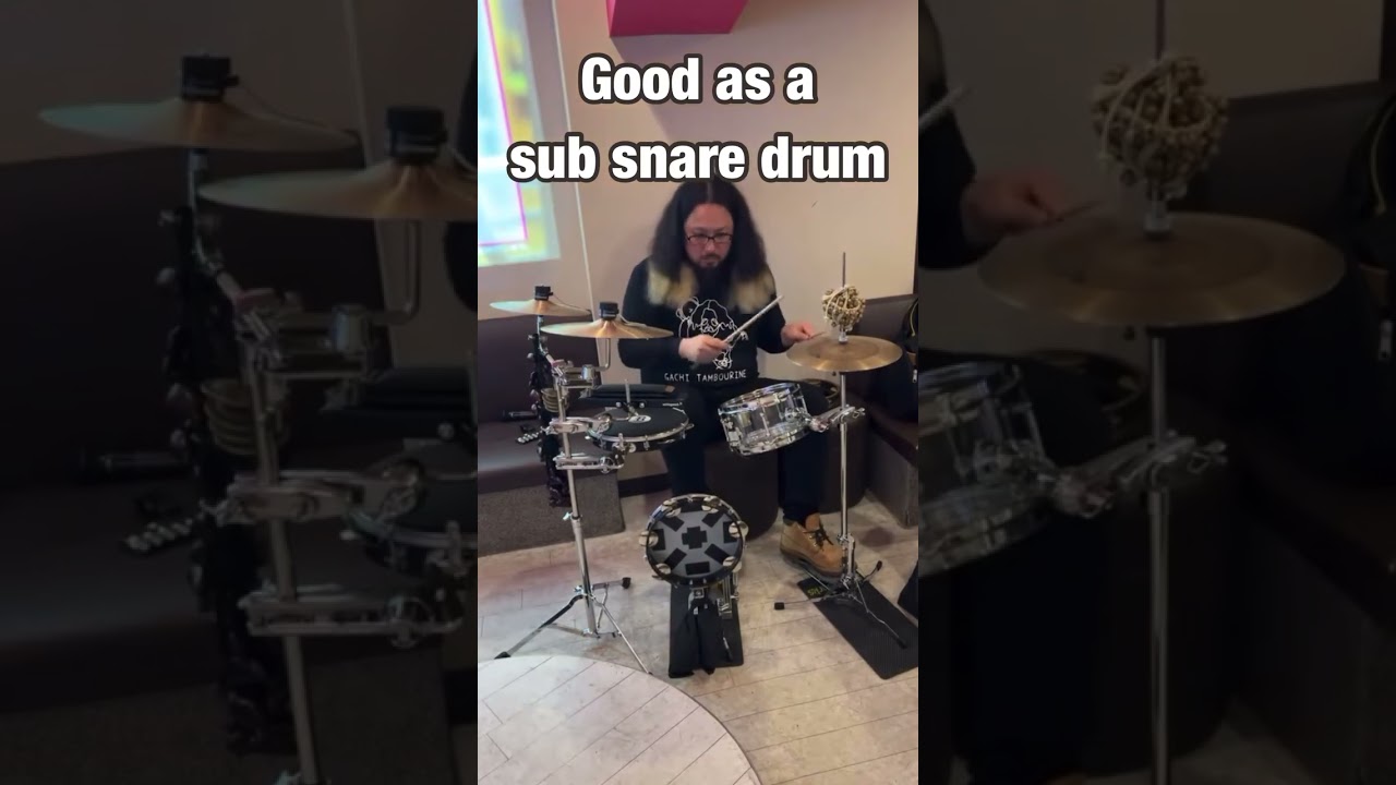The DoubleChick is an incredibly versatile add-on for drummers and percussionists!