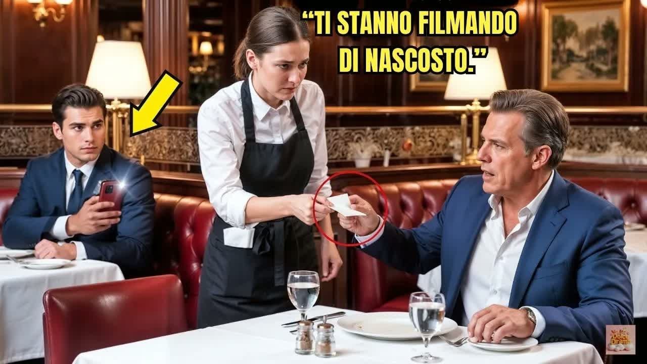 Il CEO ordina una bistecca in tedesco—si blocca quando la cameriera risponde con un biglietto!