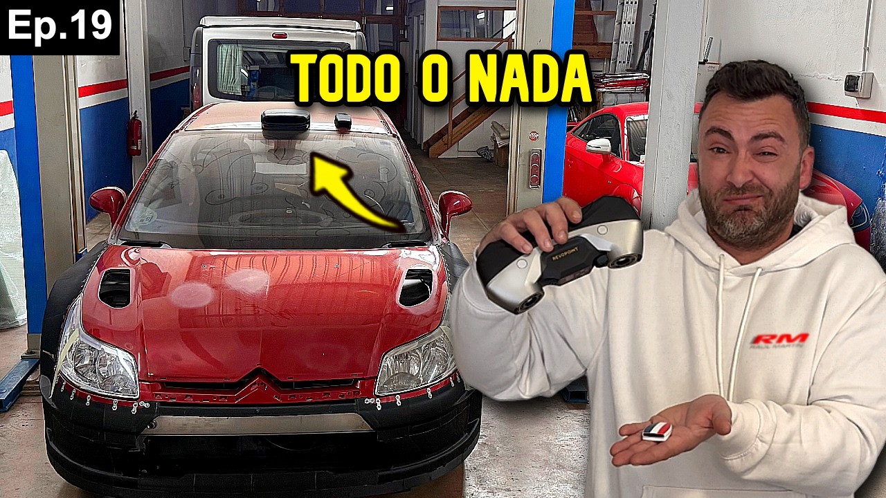 Esto FUNCIONA o se ACABA el World Rally Car… Escáner 3D Revopoint MetroY Pro