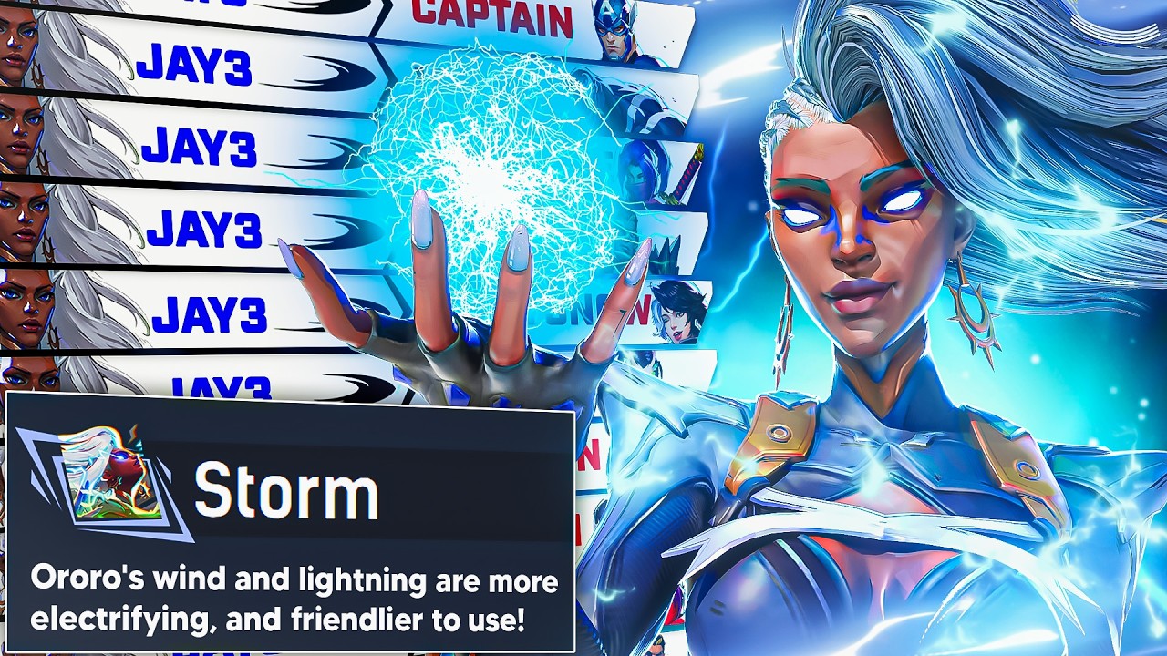 So I Tried Out The New Storm Buffs in Marvel Rivals