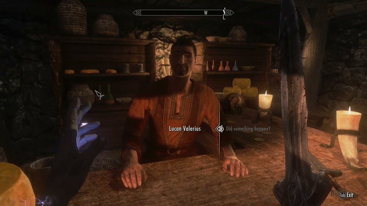 Hidden Tragic Scene When Camilla Dies - Skyrim