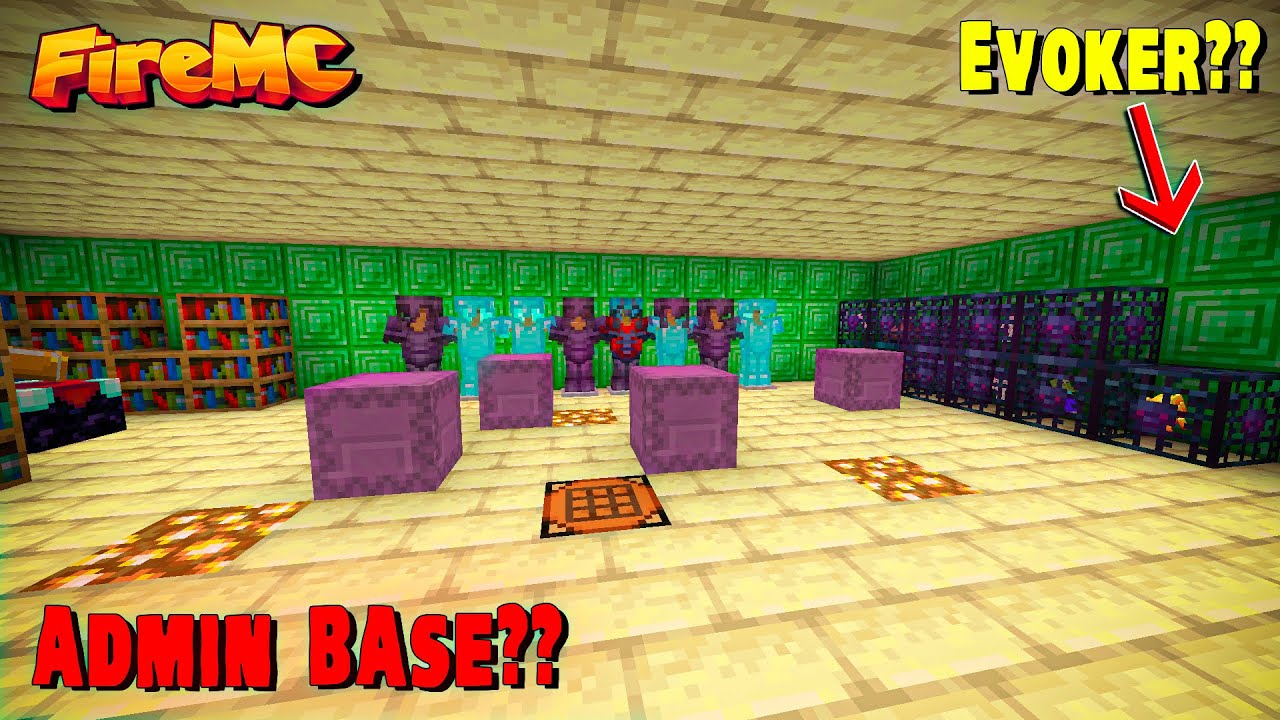 Raiding Fire Mc Admin Base @PSD1 #firemc