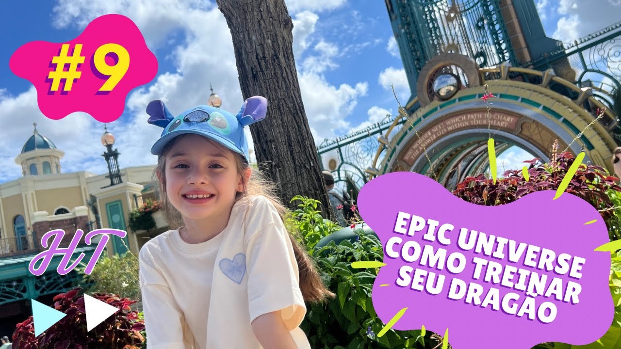 NOVO PARQUE DA UNIVERSAL EM ORLANDO 😱 | Epic Universe – Como Treinar o Seu Dragão 🐉