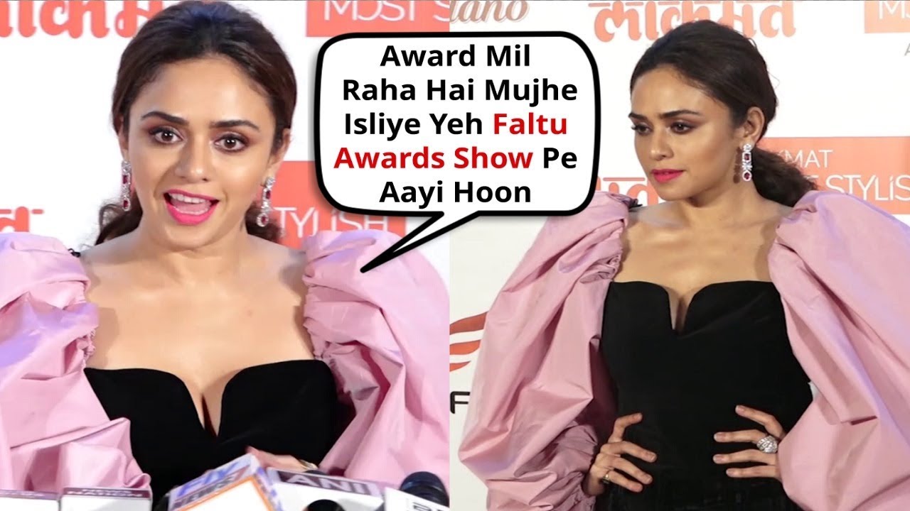 Amruta Khanvilkar Looks Stunning At Lokmat Most Stylish Awards 2019