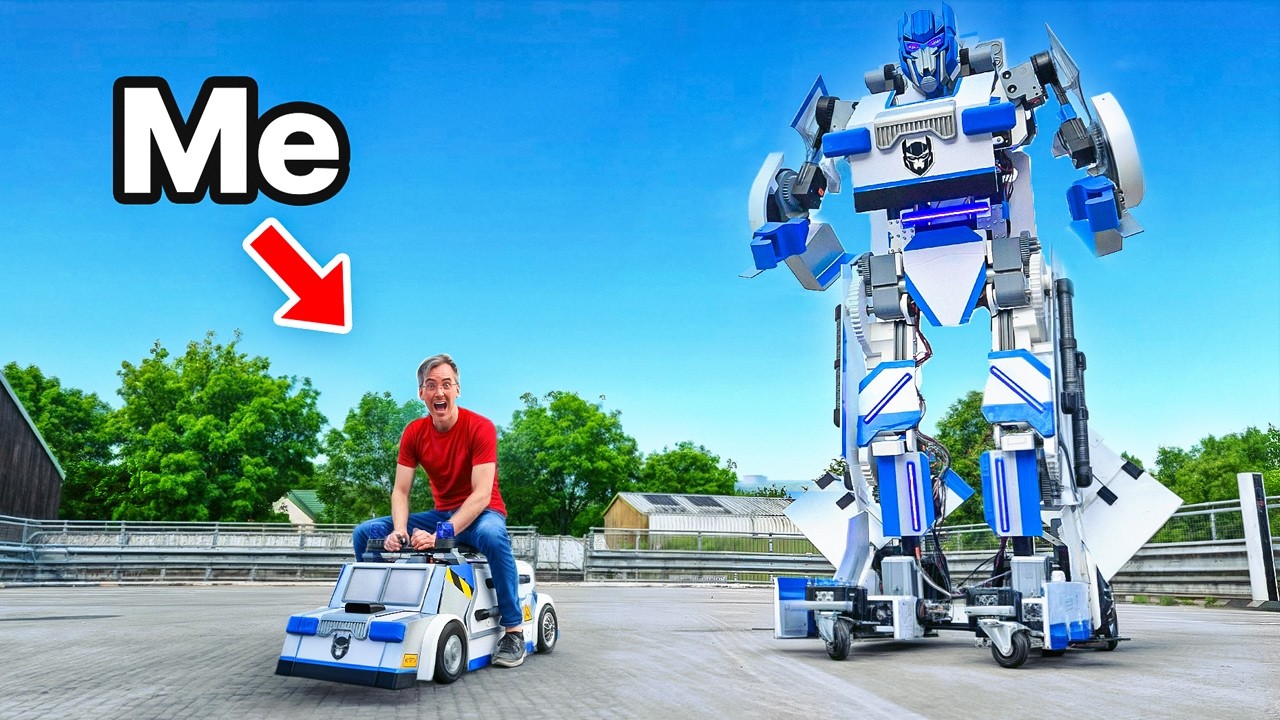 I built a Real Transformer I can Ride on