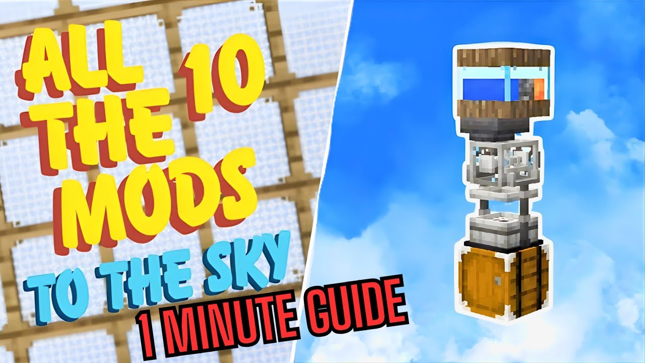 Все Моды 10 To The Sky АВТОМАТИЗИРОВАННОЕ просеивание и обработка!!!